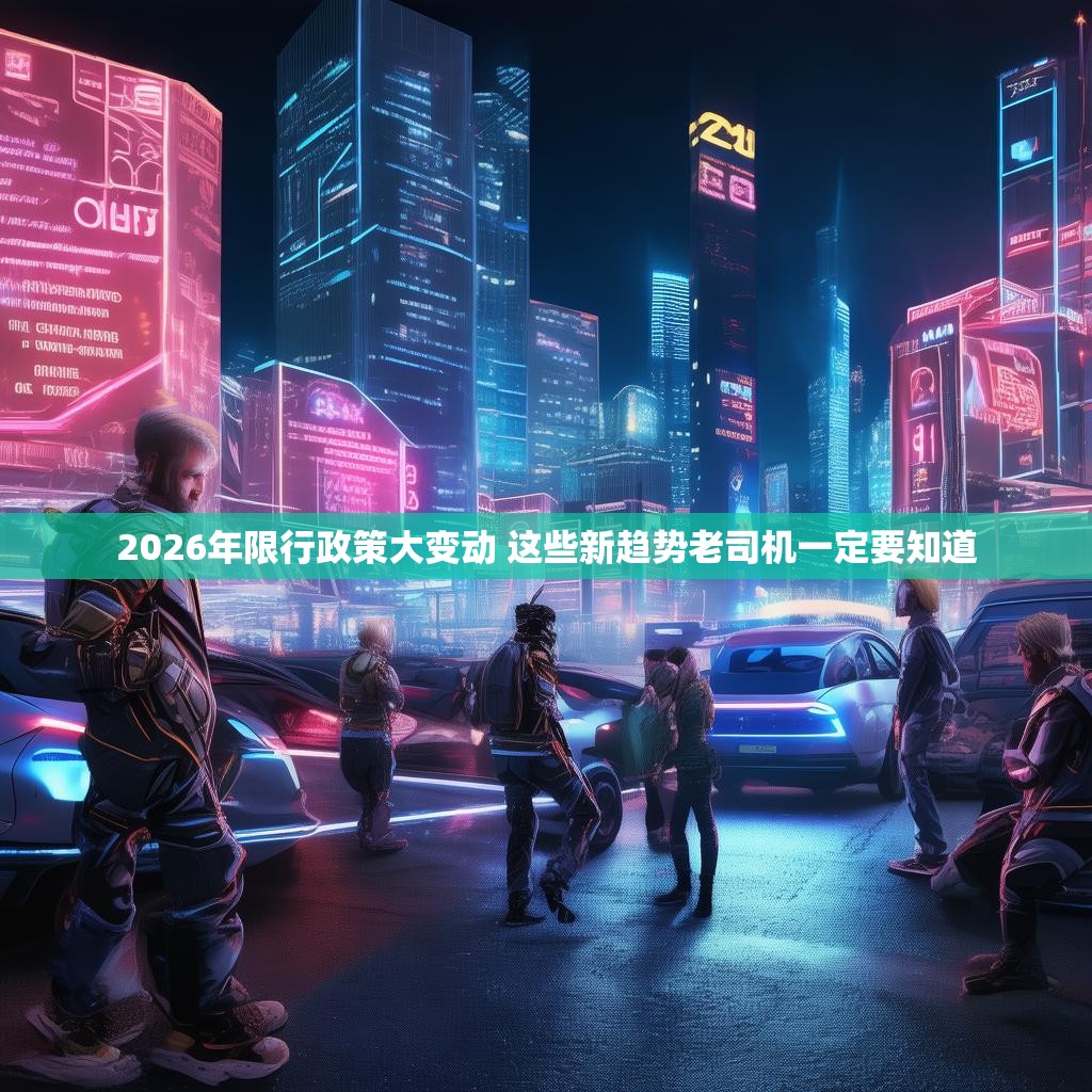 2026年限行政策大变动 这些新趋势老司机一定要知道